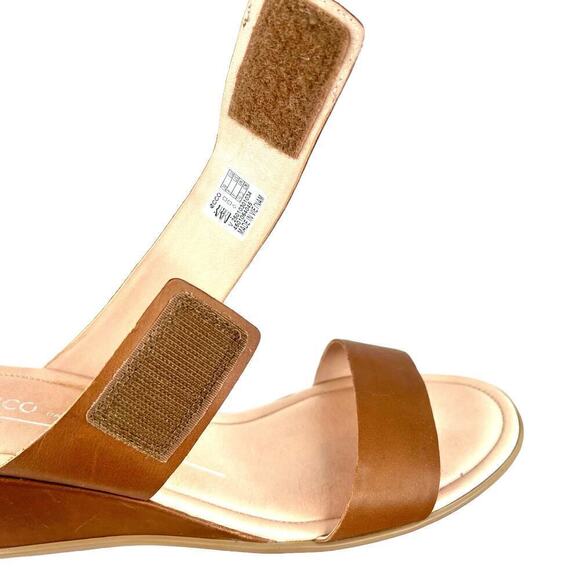 ECCO Shape 35 Wedge Sandal in Camel or Tan Brown Women's Size 8 - Picture 8 of 10